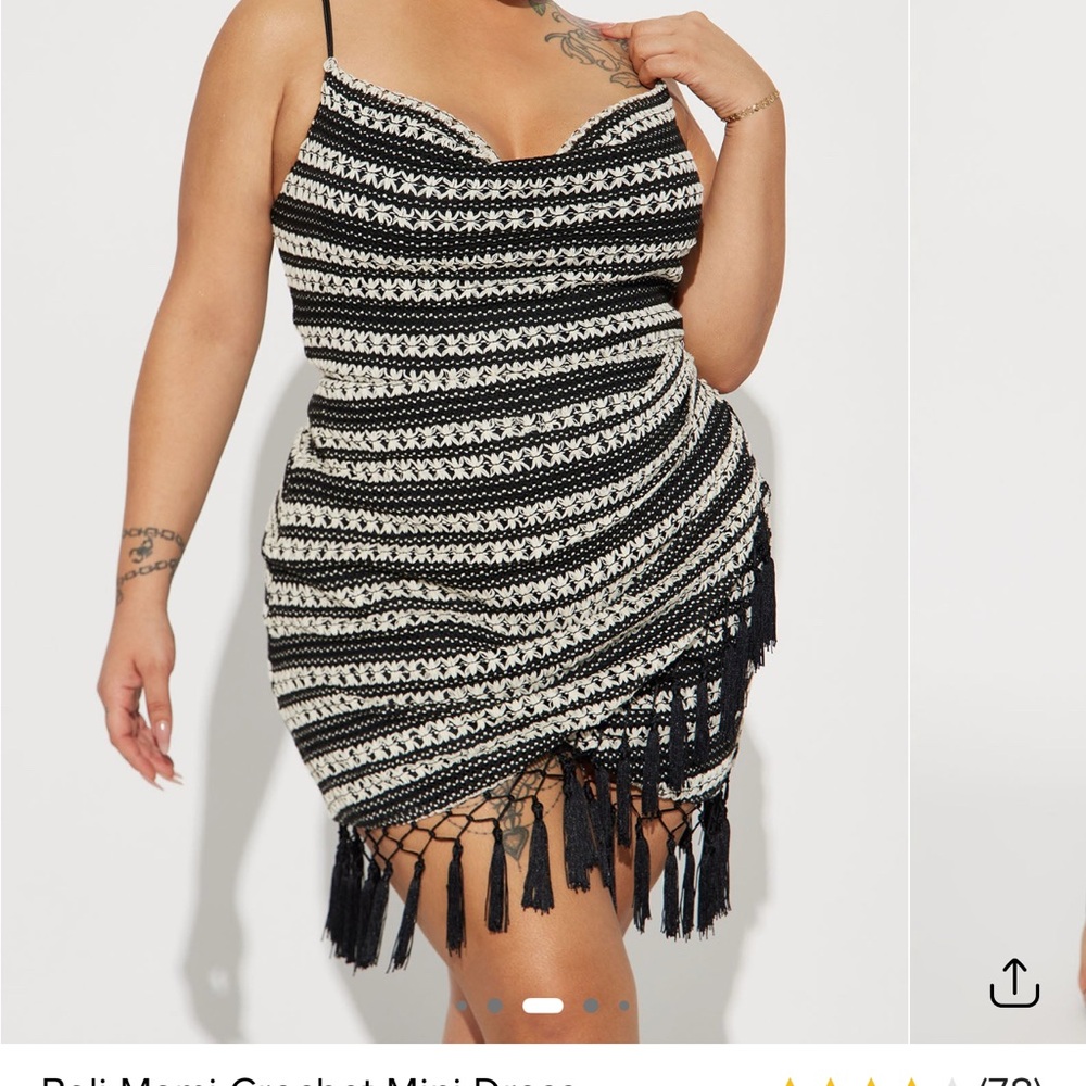 2 brand new dresses Fashion Nova both sz 2x